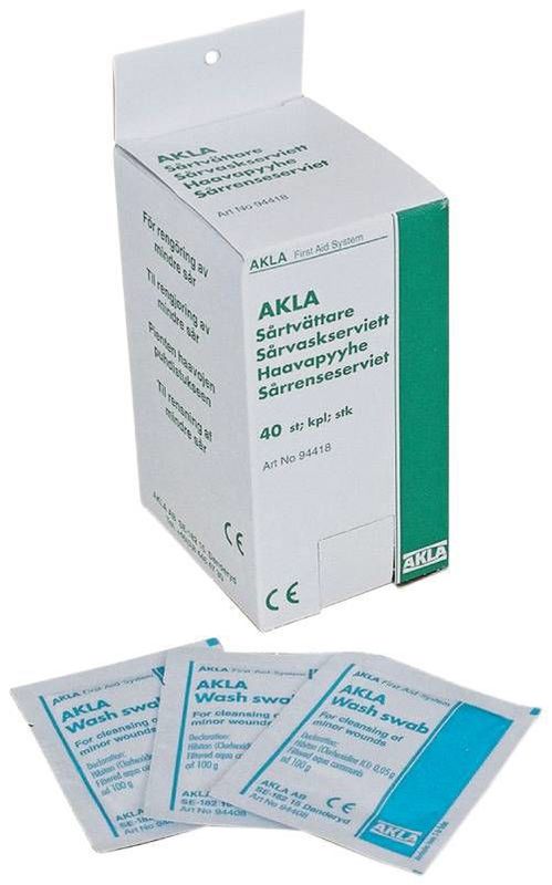 Akla Sårtvättare 94418 40ST