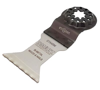 SMART ST44BM3 Sågblad Starlock 44mm Bi-metallblad för  Exakta snitt i trä och kapning av spik - 3 Pk