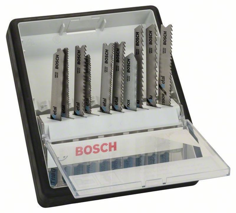Bosch Sticksågblad Metall Robustline Tskaft 10-delar