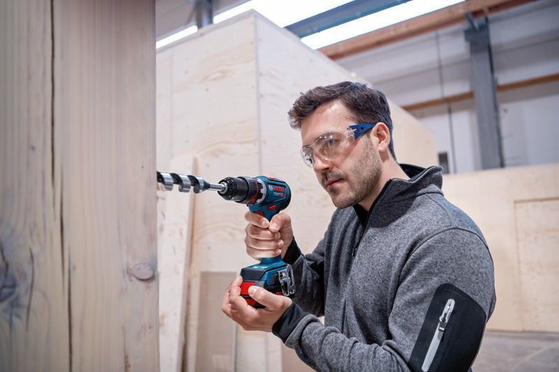 Bosch GSR 18V-90 FC Borrskruvdragare 18V FlexiClick inkl. extra chuckar (utan batterier)