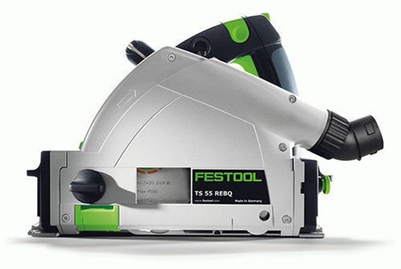 Festool TS 55 FEBQ-Plus Sänksågspaket (2 skenor, 2 Skarvstycken, 2 tvingar, förvaringsväska)