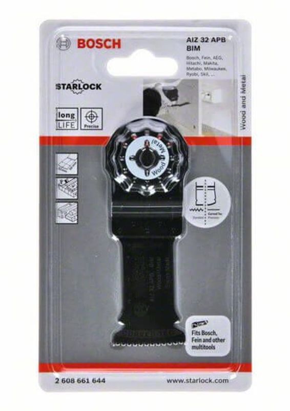 Bosch AIZ 32 APB Sågblad STARLOCK 32x50mm BIM (1-P)