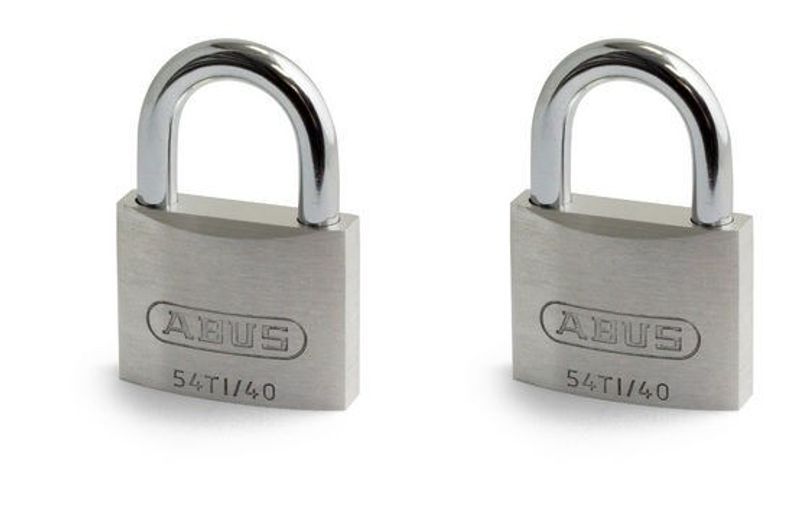Abus Hänglås Titalium 54TI/40 Twin SB