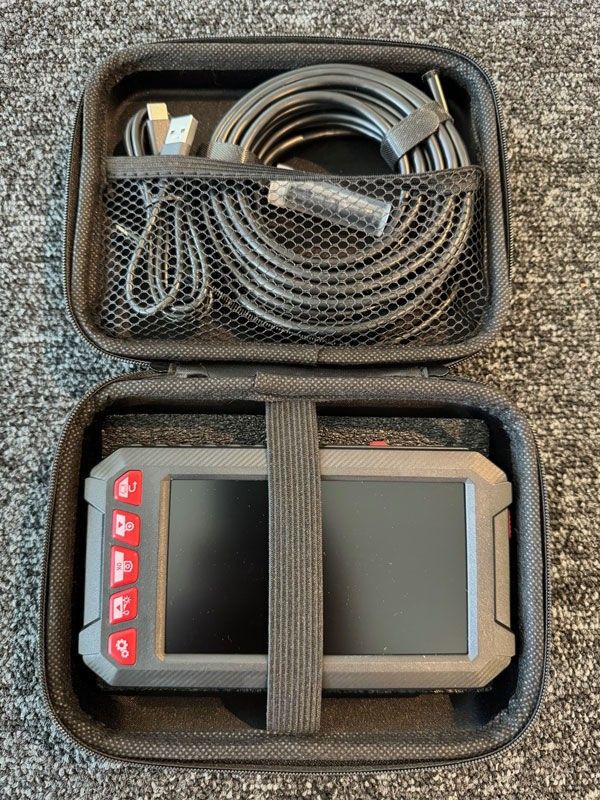 Futech Inspektionskamera HD Pro – 5 m, LED/IP67, i väska