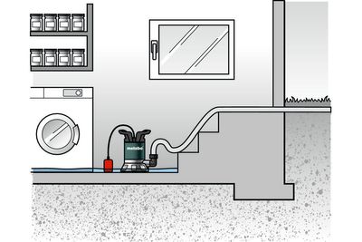 Metabo TPF 6600 SN Dränkbar Pump 6600 l/h