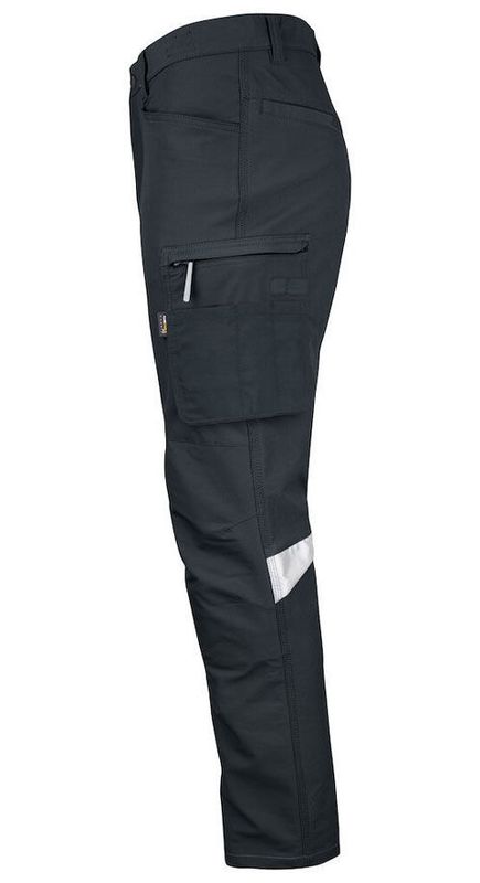 Jobman 2194 Servicebyxa Stretch Svart/Svart