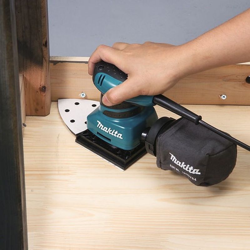 Makita BO4565K Planslip Delta 114x102 +  96x96x96mm