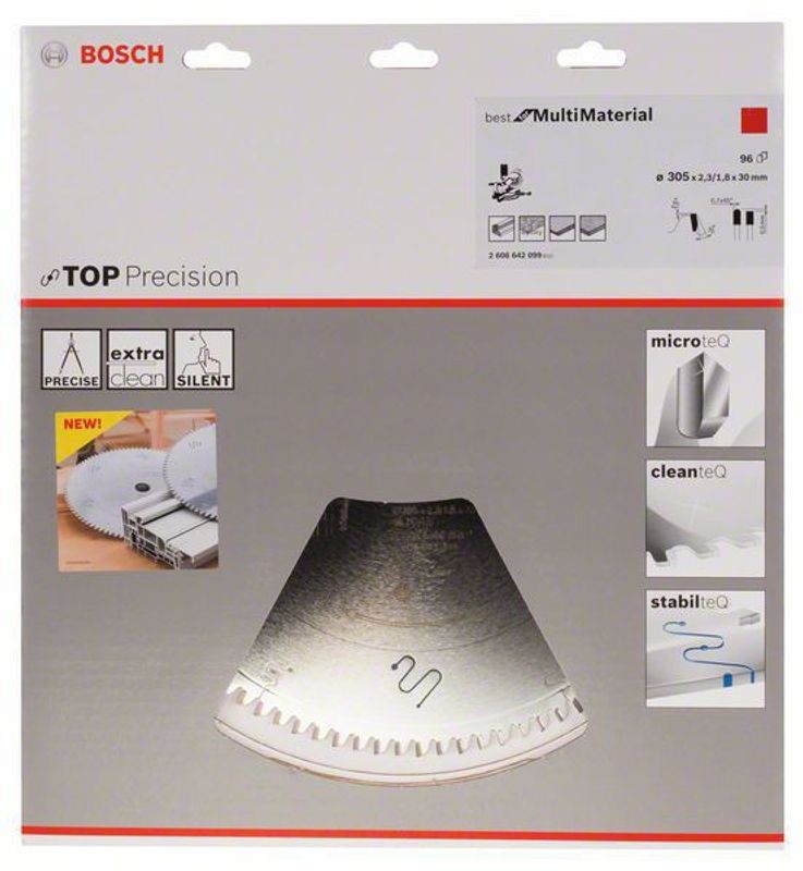 Bosch Sågklinga 305mm 96T Top Precision (Multi Material)