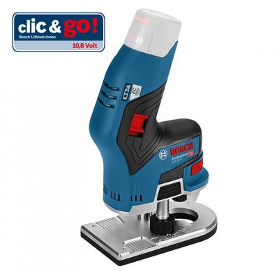 Bosch GKF 12V-8 Batteridriven Kantfräs 12V C&G (Naken)