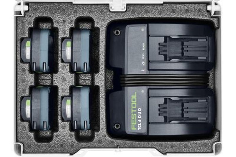 Festool Energi-set SYS 18V 4x4,0/TCL6DUO
