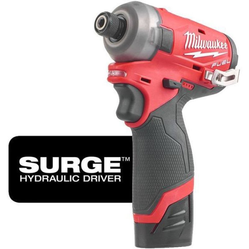 Milwaukee M12 FQID-202X Slagskruvdragare FUEL 12V (2x2,0ah)