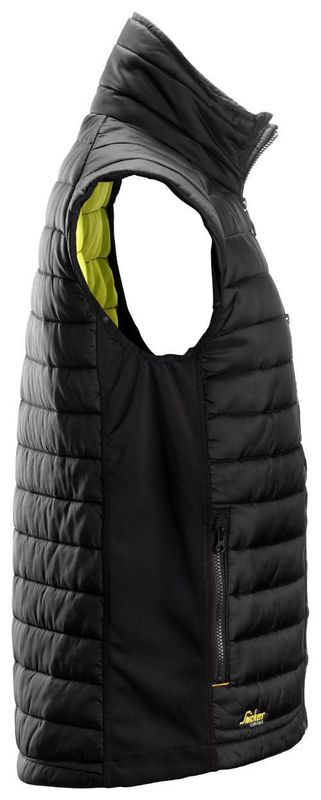 Snickers 4512 Fodrad väst 37.5® Svart/Svart