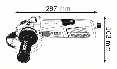 Bosch GWS 13-125 CI Vinkelslip 125mm (1300W)