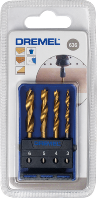 Dremel Träborrset 636 3St
