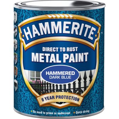 Hammerite Hammarlack 250ML Mörkblå