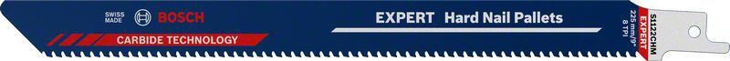 Bosch Expert ‘Hard Nail Pallets’ S 1122 CHM tigersågblad 225mm 1st CARBIDE