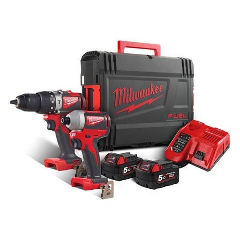 Milwaukee M18 BLPP2A2-502X Powerpack 18V BLPD2/BLID2 (2x5,0ah)