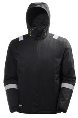 Helly Hansen AKER WINTERJACKET Vinterjacka med reflexer 999 Svart S