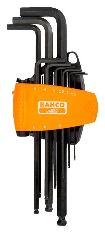 Bahco BE-9678 Insexnyckelsats 9-delar 1,5-10 mm