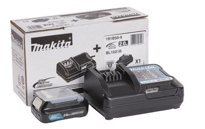 Makita 191B50-9 Powerpack 12V/CXT - 1 st 2,0 Ah batteri & laddare