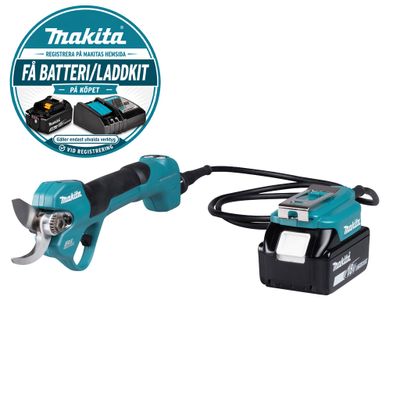 Makita DUP180Z Batteridriven Sekatör LXt 18V (utan batterier)