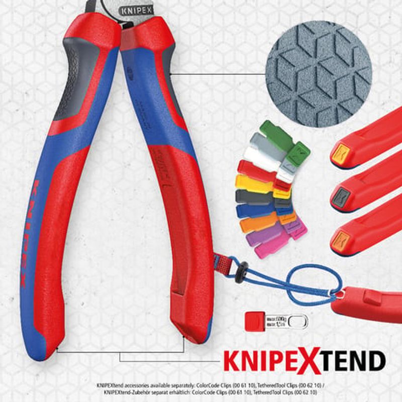 KNIPEX Kraftsidavbitare 180mm (7402180SB)