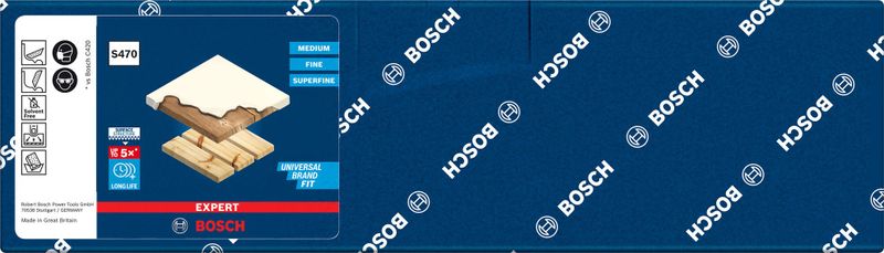 Bosch Expert S470 Combi Block 69 x 97 x 26mm för trä & färg