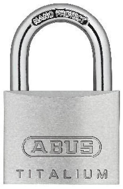 Abus Hänglås 64 Titalium 64TI40+HB63 Trippel (2+1)