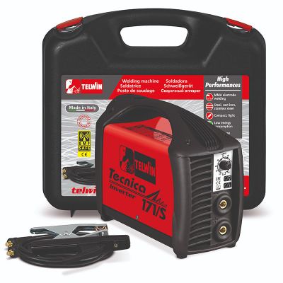 Telwin Tecnica 171/S Invertersvets komplett