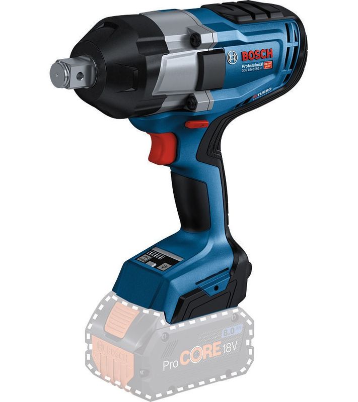 Bosch GDS 18V-1050 H  Mutterdragare 18V BITURBO 3/4" (utan batteri)
