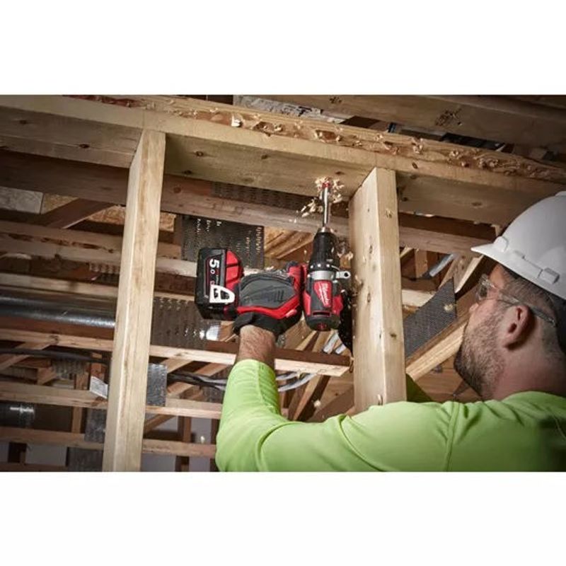 Milwaukee M18 BLDD2-502X Borr-/Skruvdragare 18V (2x5,0ah)