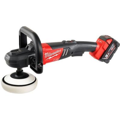 Milwaukee M18 FAP180-502X Batteridriven Polermaskin 18V (2x5,0ah)