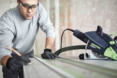 Festool DSC-AG 125 Plus-FS Diamantkap (Inkl. styrskena)