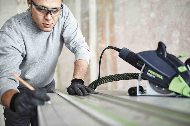 Festool DSC-AG 125 Plus-FS Diamantkap (Inkl. styrskena)