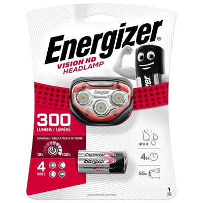 Energizer HL Vision HD Pannlampa (300 lumen)