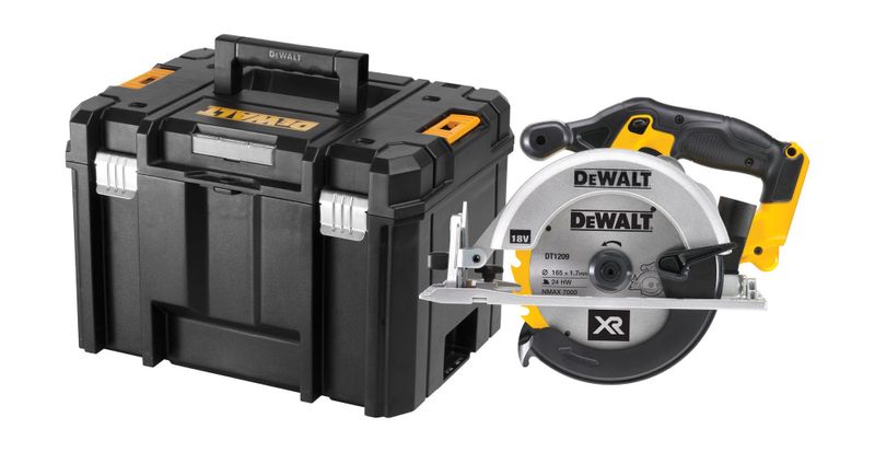 DeWalt DCS391NT Cirkelsåg 18V XR 165mm T-STAK (utan batterier)