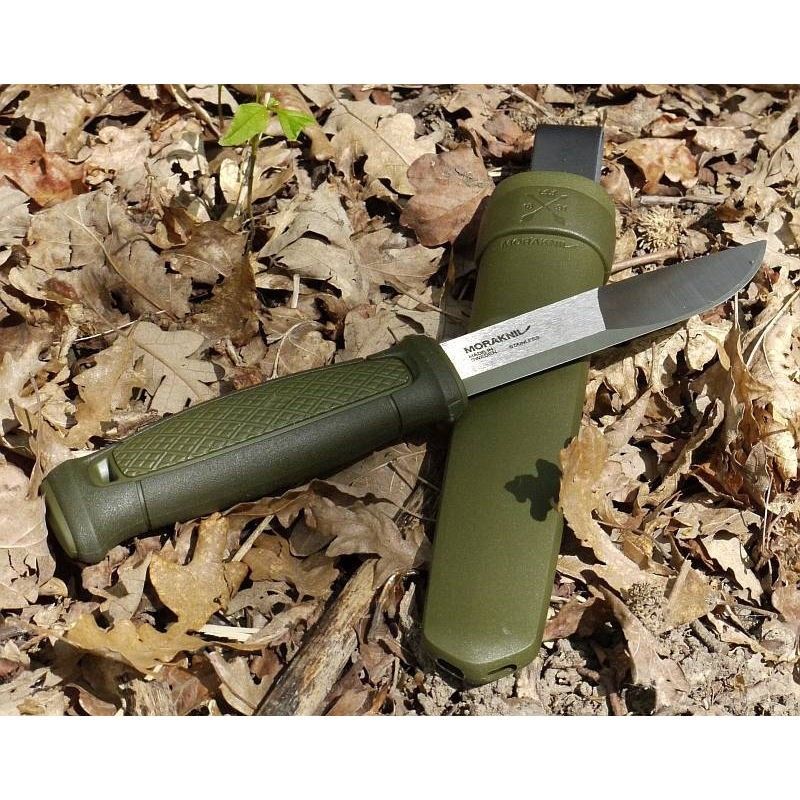 Morakniv® Kansbol Grön, flåslipad, 109/226 mm