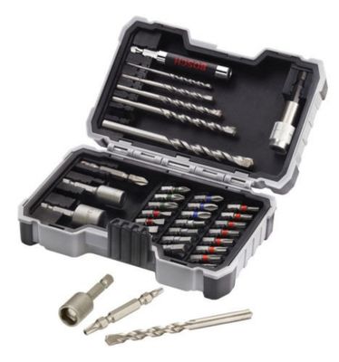 Bosch Bits-, Borr- & Hylssats 35-delar (för Metall)