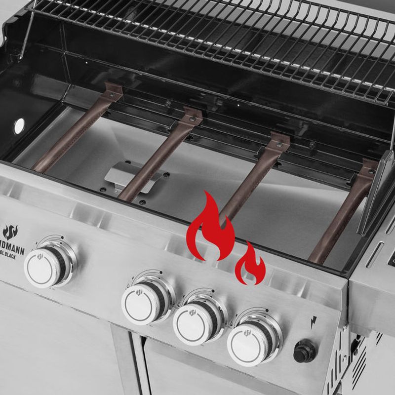 Landmann Cool Steel MaxX 4.1 Gasolgrill Rostfritt