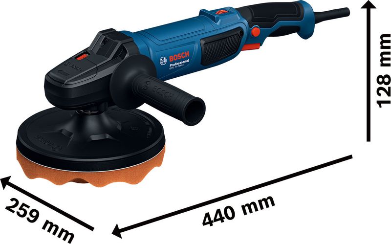 Bosch GPO 11-180 S polermaskin 1100W 180mm