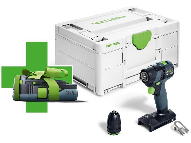 Festool TXS 18-Basic-3,0 Skruvdragare 18V (1x3,0ah)