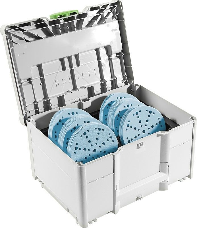 Festool Festool Slippappers-Systainer³ SYS-STF D150 GR-Set Granat