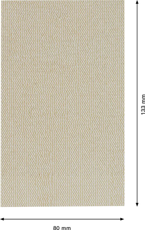 Bosch Expert M480 slipnät för planslipar, 80x133mm 10st för trä, färg och gips