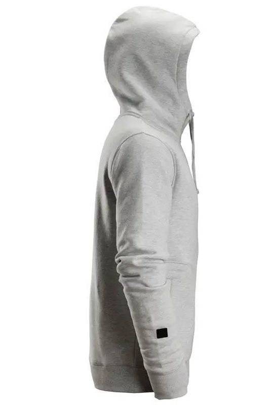 Snickers 2890 Hoodie full zip AW Gråmelerad