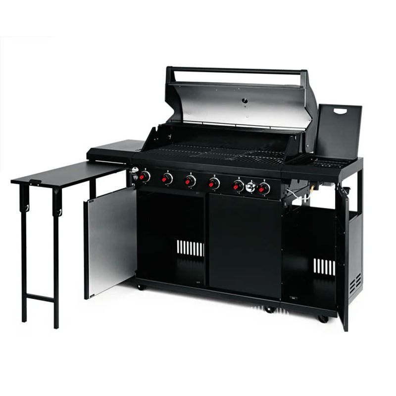 Landmann Gasolgrill Outdoor Kitchen 6.1 maxX 800 °C Svart