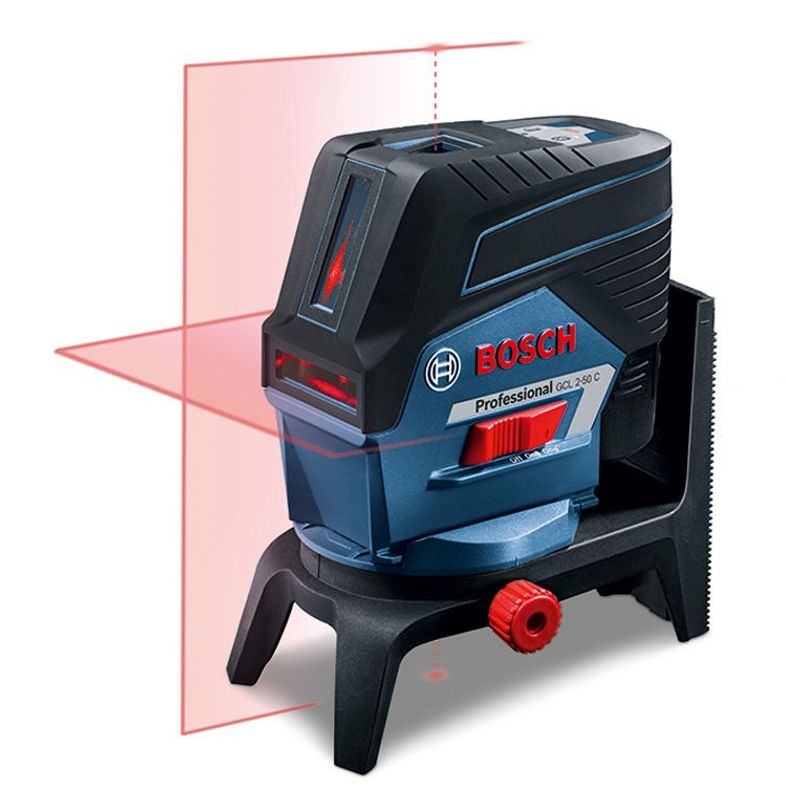 Bosch GCL 2-50 C Kors-/Linjelaser + RM2 fäste