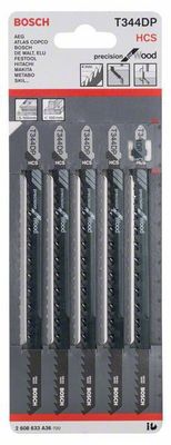 Bosch Sticksågsblad 5-P Tjockt byggvirke (T344DP)