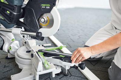 Festool Kap-/gersåg 18V KSC 60 EB 5,0 I-UG-Set (2x5,0ah)