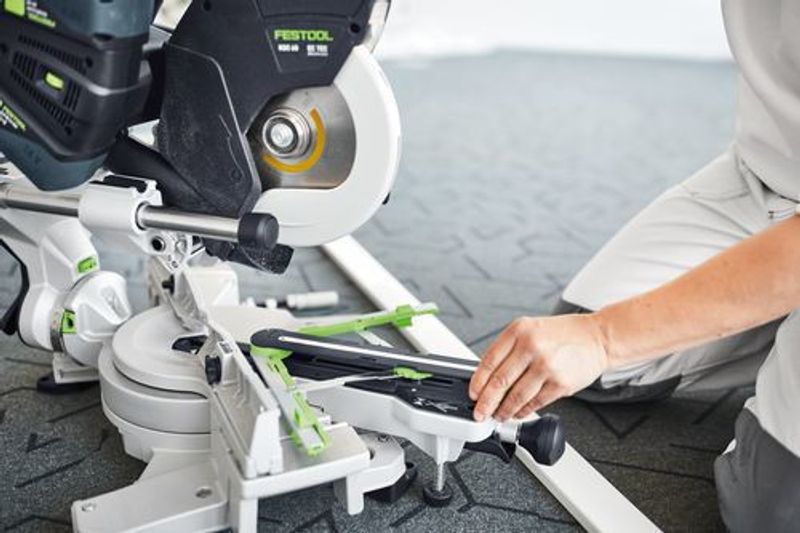 Festool Kap-/gersåg 18V KSC 60 EB 5,0 I-UG-Set (2x5,0ah)