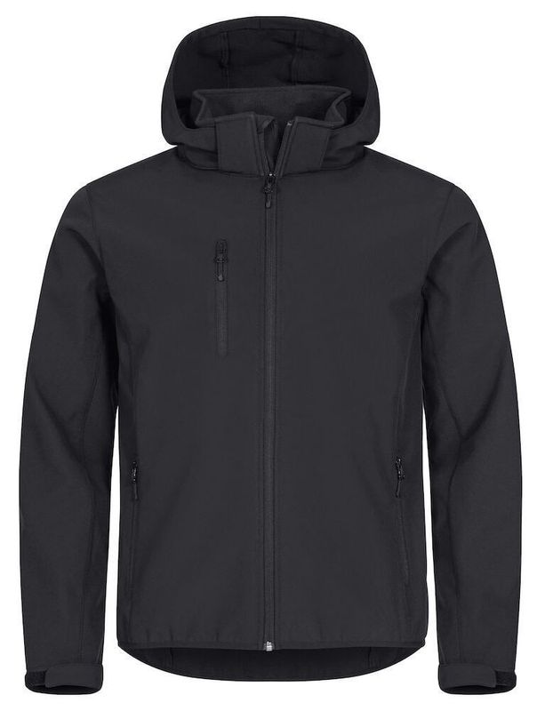 Clique Classic Softshell Hoody Herr - Återvunnen Polyester